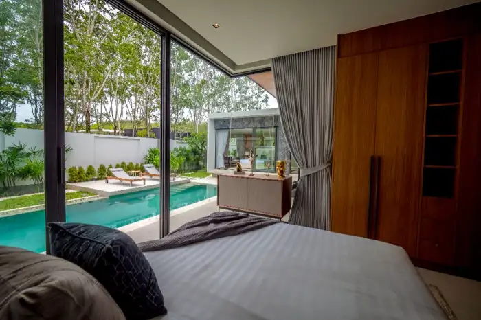 Interior view of Botanica Modern Loft – 3 Bedroom