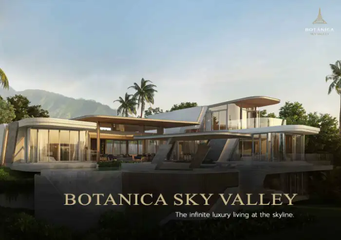 Interior view of 4 Bedroom Luxurious Pool Villa for Sale at Botanica Sky Valley – Type B