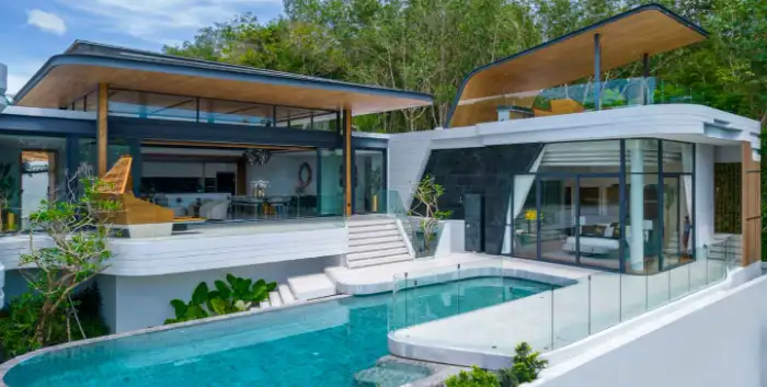 Interior view of 4 Bedroom Luxurious Pool Villa for Sale at Botanica Sky Valley – Type B