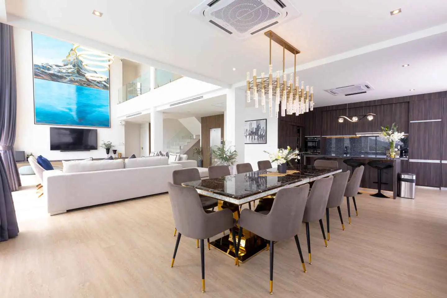 Interior view of Cendana Villas