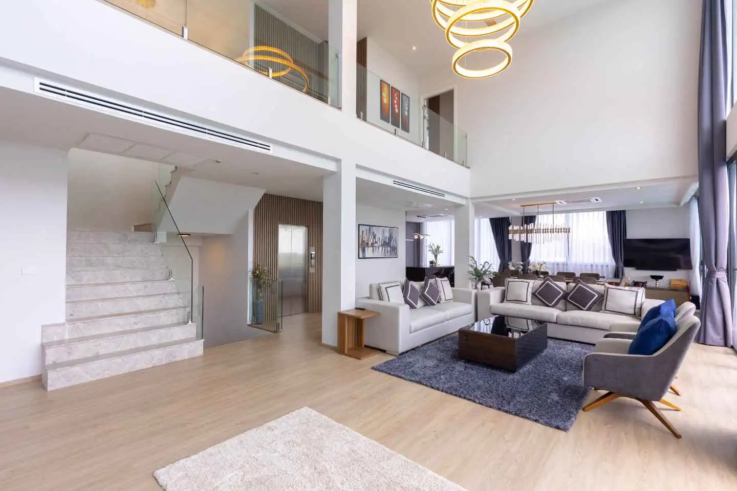 Interior view of Cendana Villas