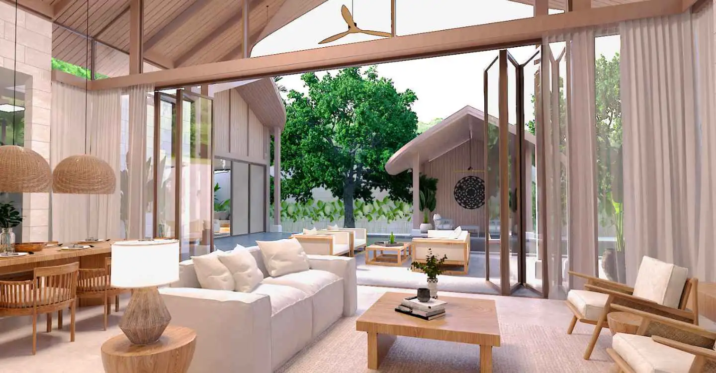 Interior view of Nakara Grand Luxury Villas 4-Bedroom Pool Villa for Sale in - 5% Rental Guarantee for 2 Years