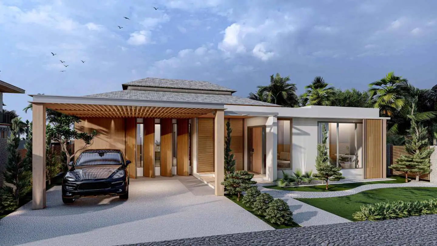 Interior view of Aya Pool Villa - 4 Bedroom
