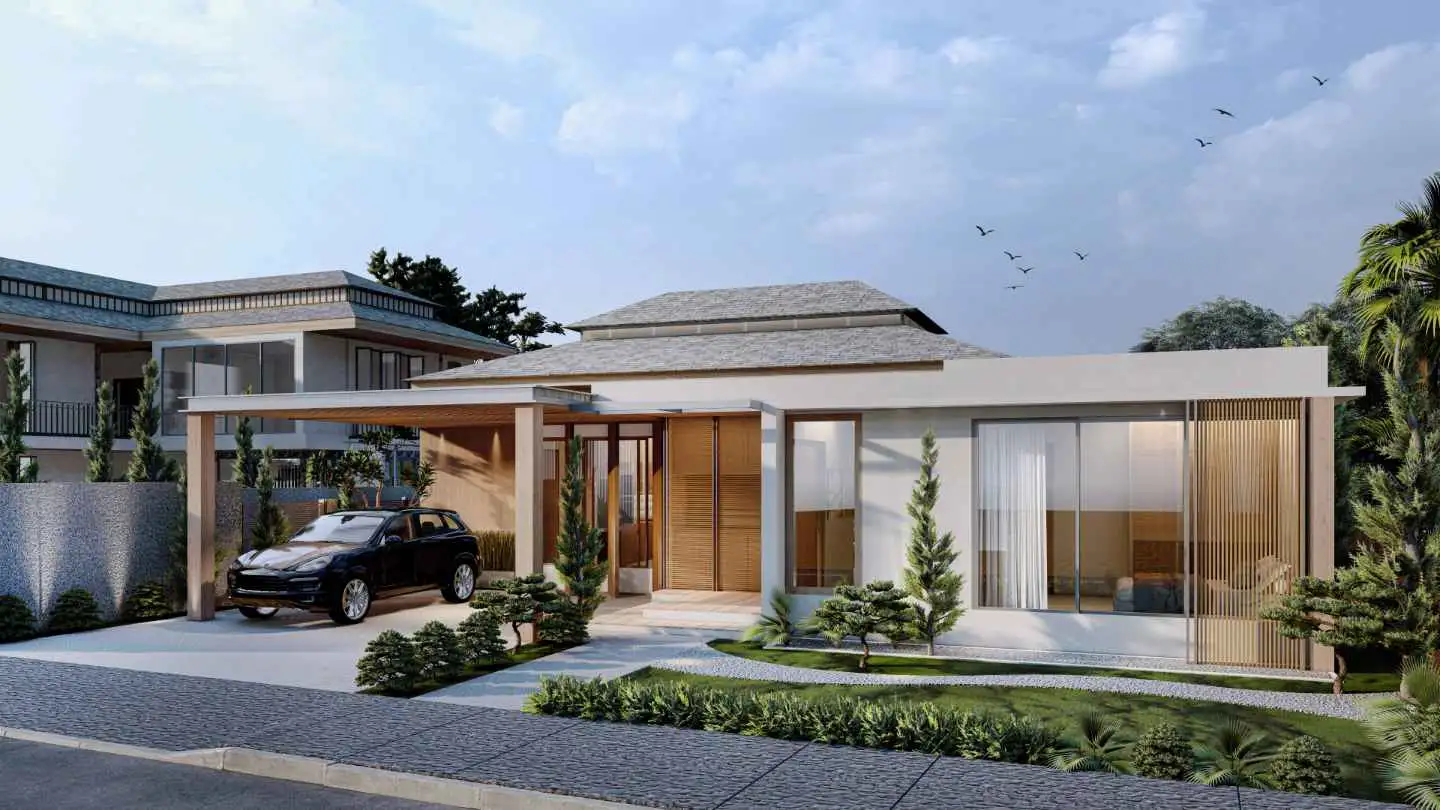 Interior view of Aya Pool Villa - 4 Bedroom