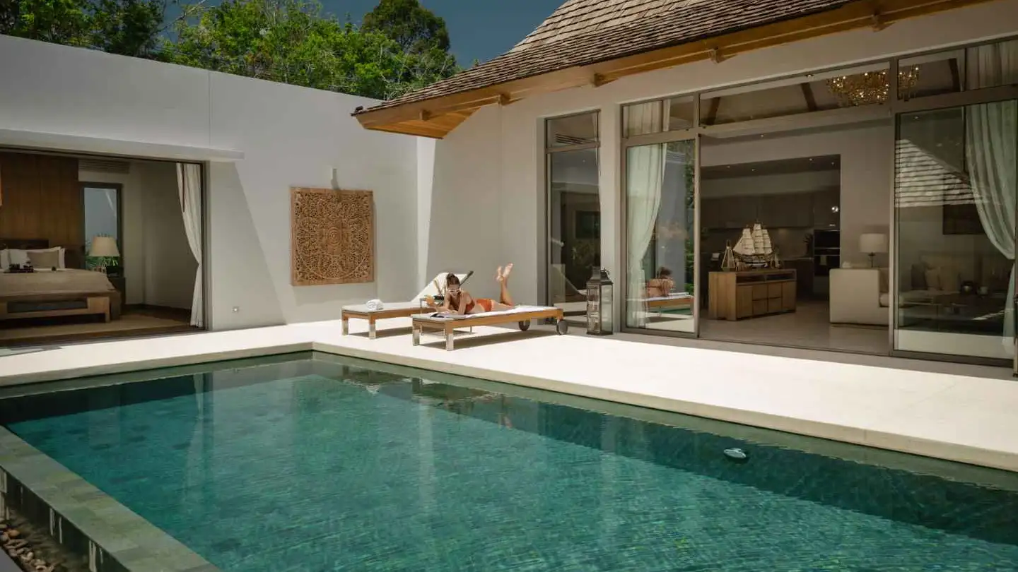 Interior view of 4 Bedroom Pool Villa - Type 4B in Anchan Mountain Breeze in Thalang, Phuket