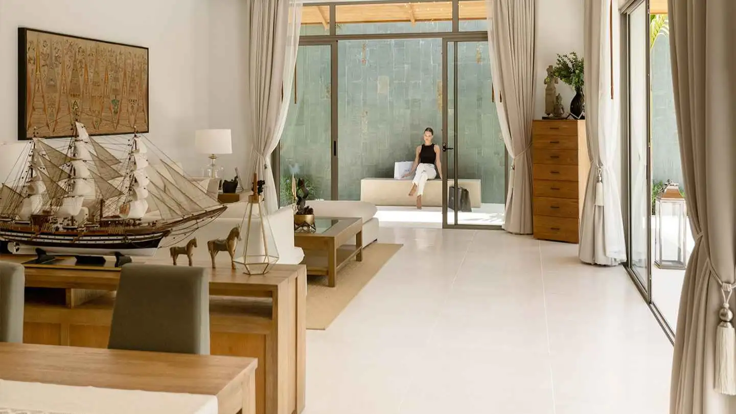 Interior view of 4 Bedroom Pool Villa - Type 4B in Anchan Mountain Breeze in Thalang, Phuket