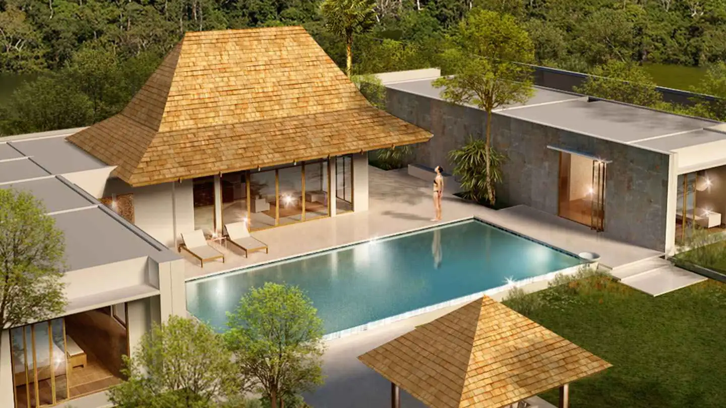 4 Bedroom Pool Villa - Type 4B in Anchan Mountain Breeze in Thalang, Phuket