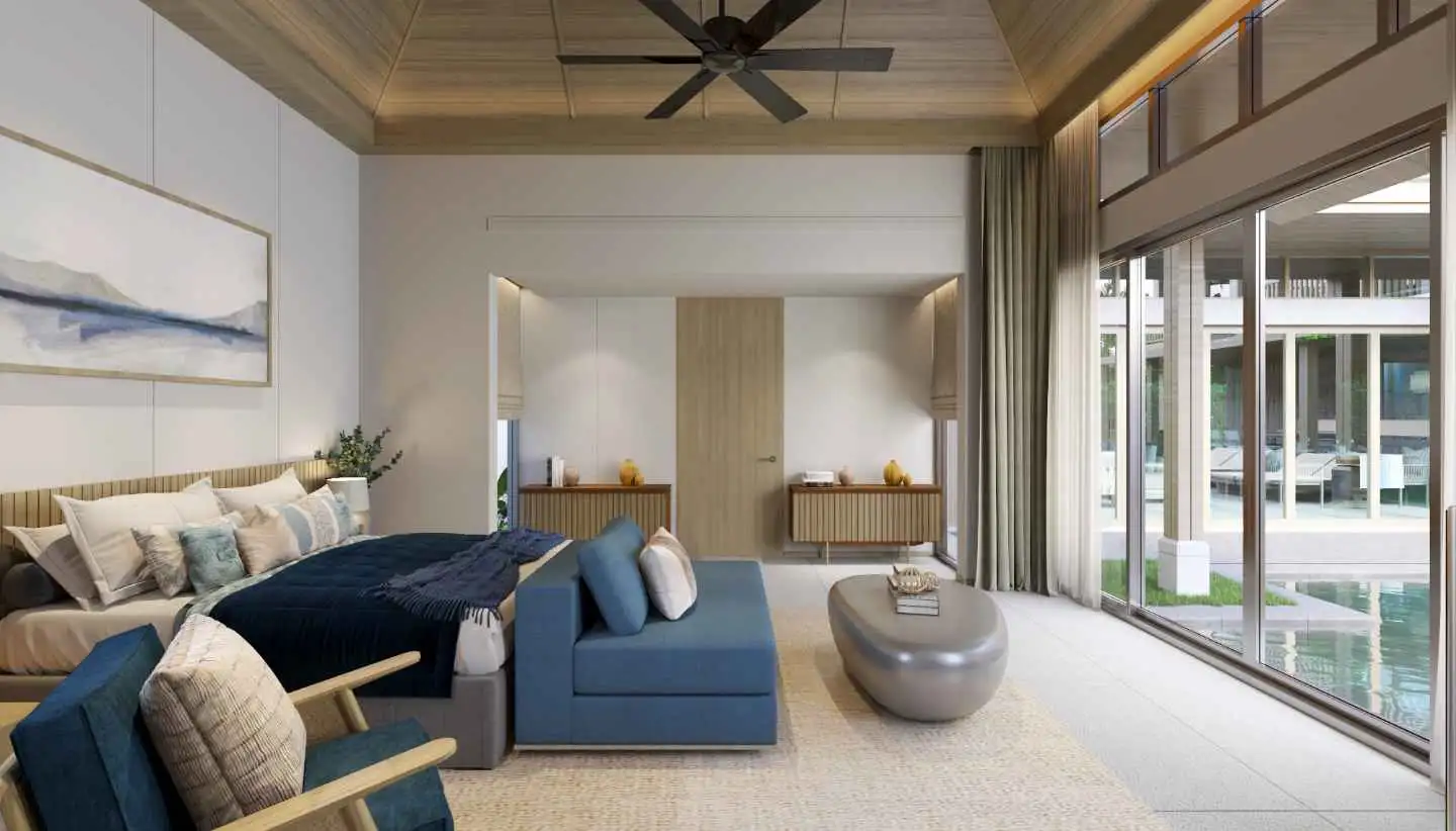 Interior view of Luxury 5 Bedroom Pool Villa in QAV Residences Pasak 8 Cherngtalay
