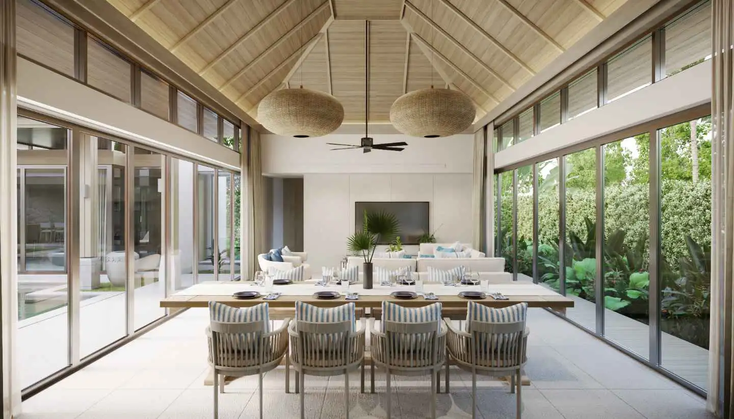 Interior view of Luxury 5 Bedroom Pool Villa in QAV Residences Pasak 8 Cherngtalay