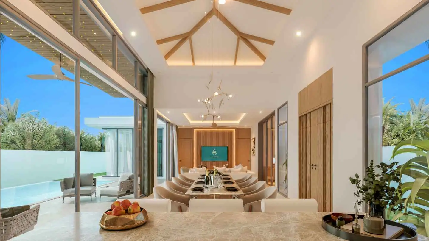 Interior view of 3 Bedroom Villa for Sale in Ozone Campus, Thalang - Next to UWC International School