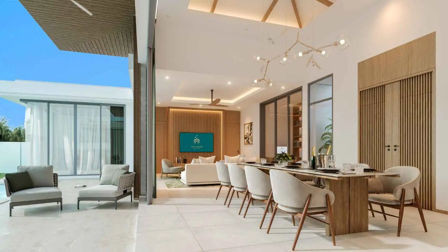 Interior view of 3 Bedroom Villa for Sale in Ozone Campus, Thalang - Next to UWC International School