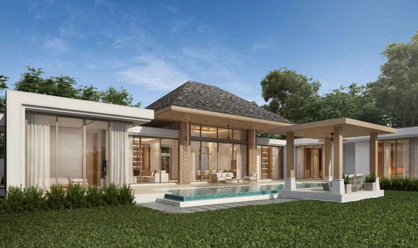 Interior view of 5 Bedroom Villa for Sale in Ozone Campus, Thalang - Next to UWC International School