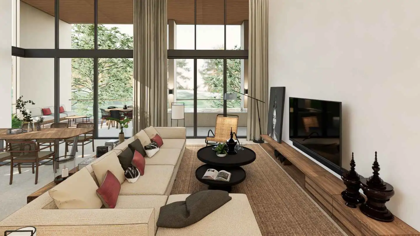 Interior view of Kiara Reserve - 3 Bedroom Apartment