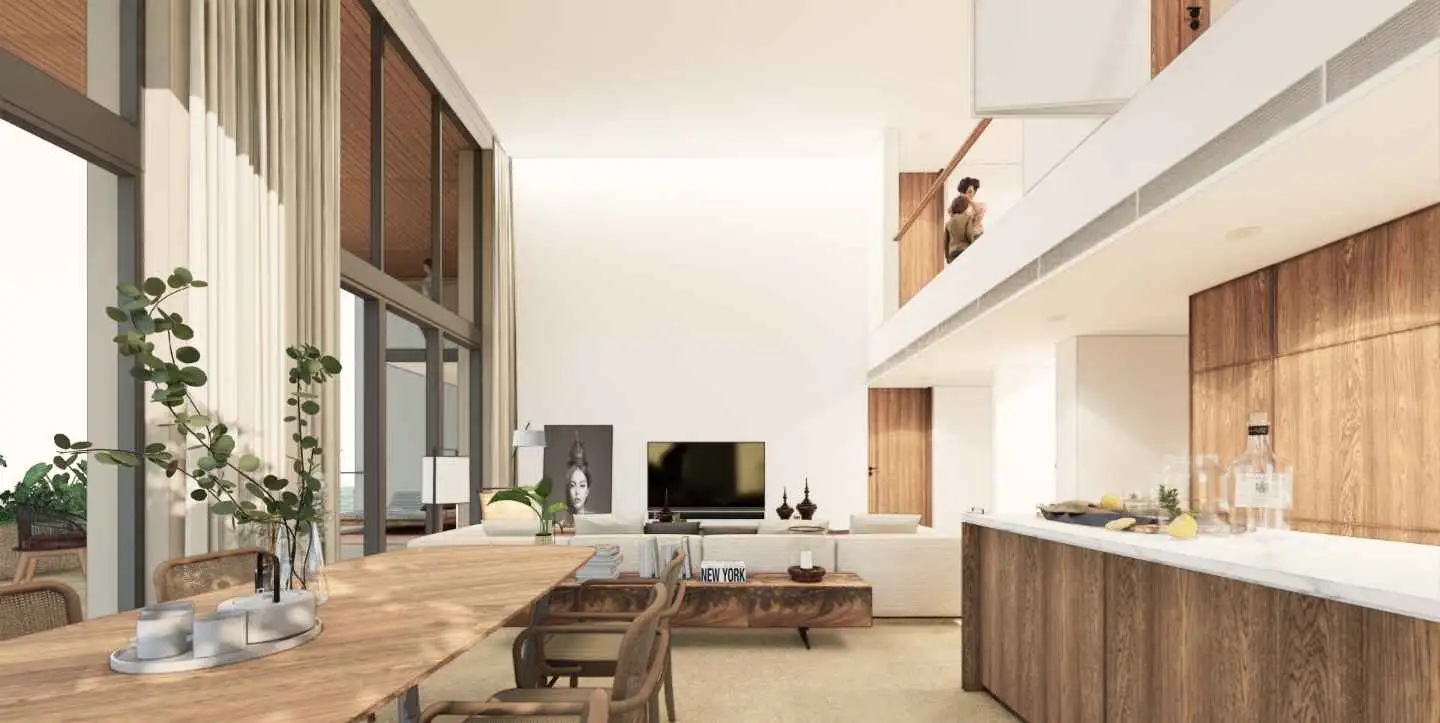Interior view of Kiara Reserve - 3 Bedroom Apartment
