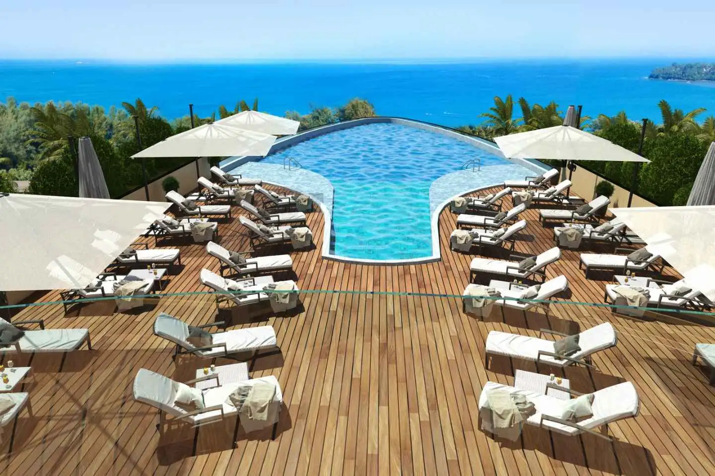 Exterior view of Sole Mio Condominium