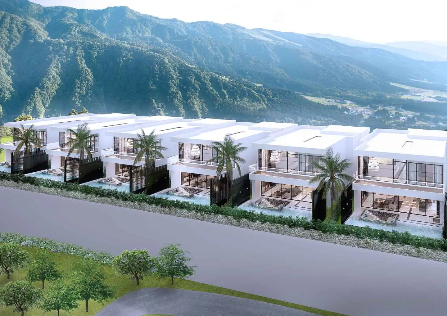 Exterior view of Serenity Villa