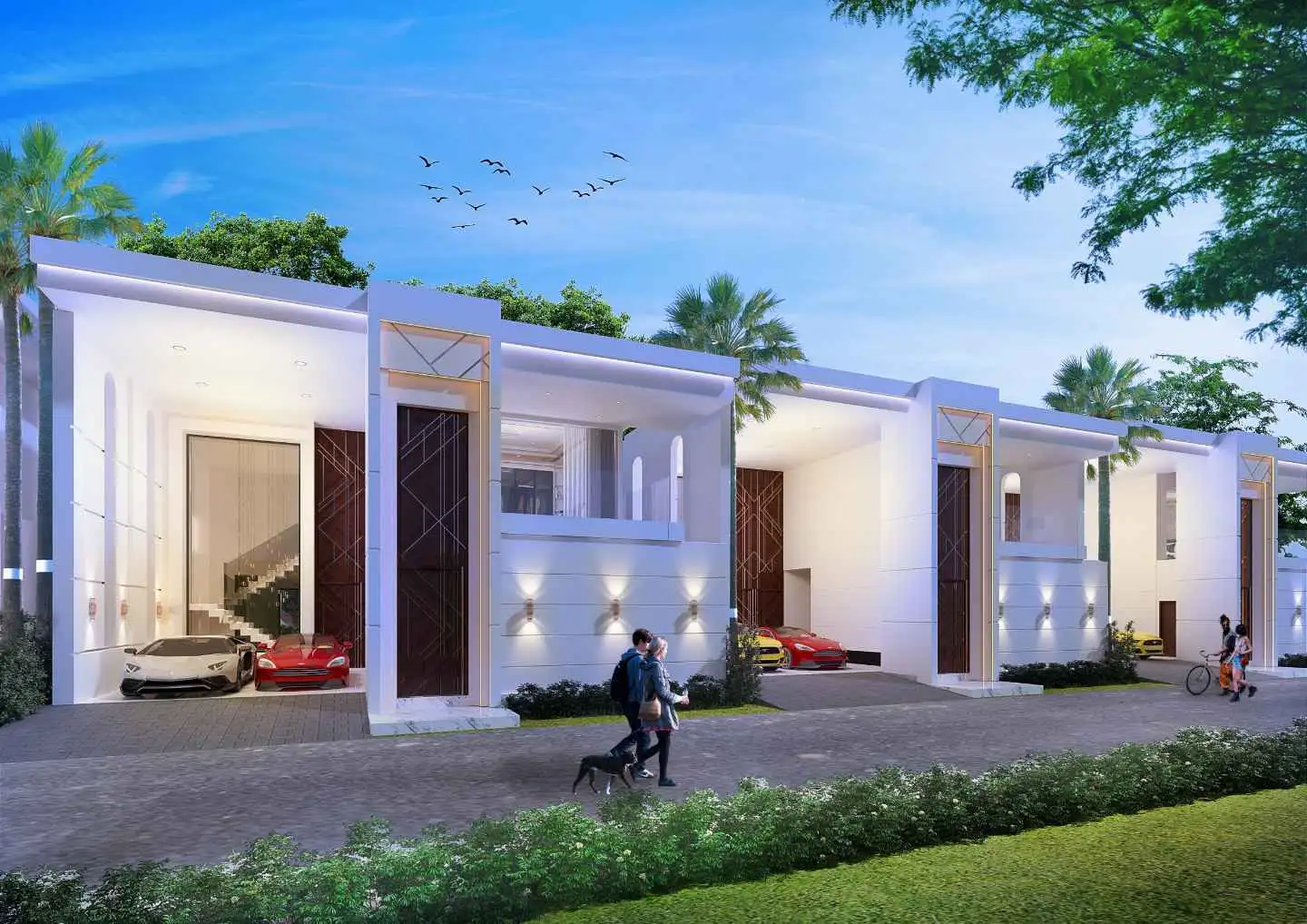 Exterior view of Serenity Villa