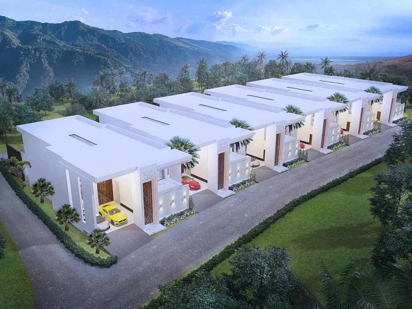 Exterior view of Serenity Villa