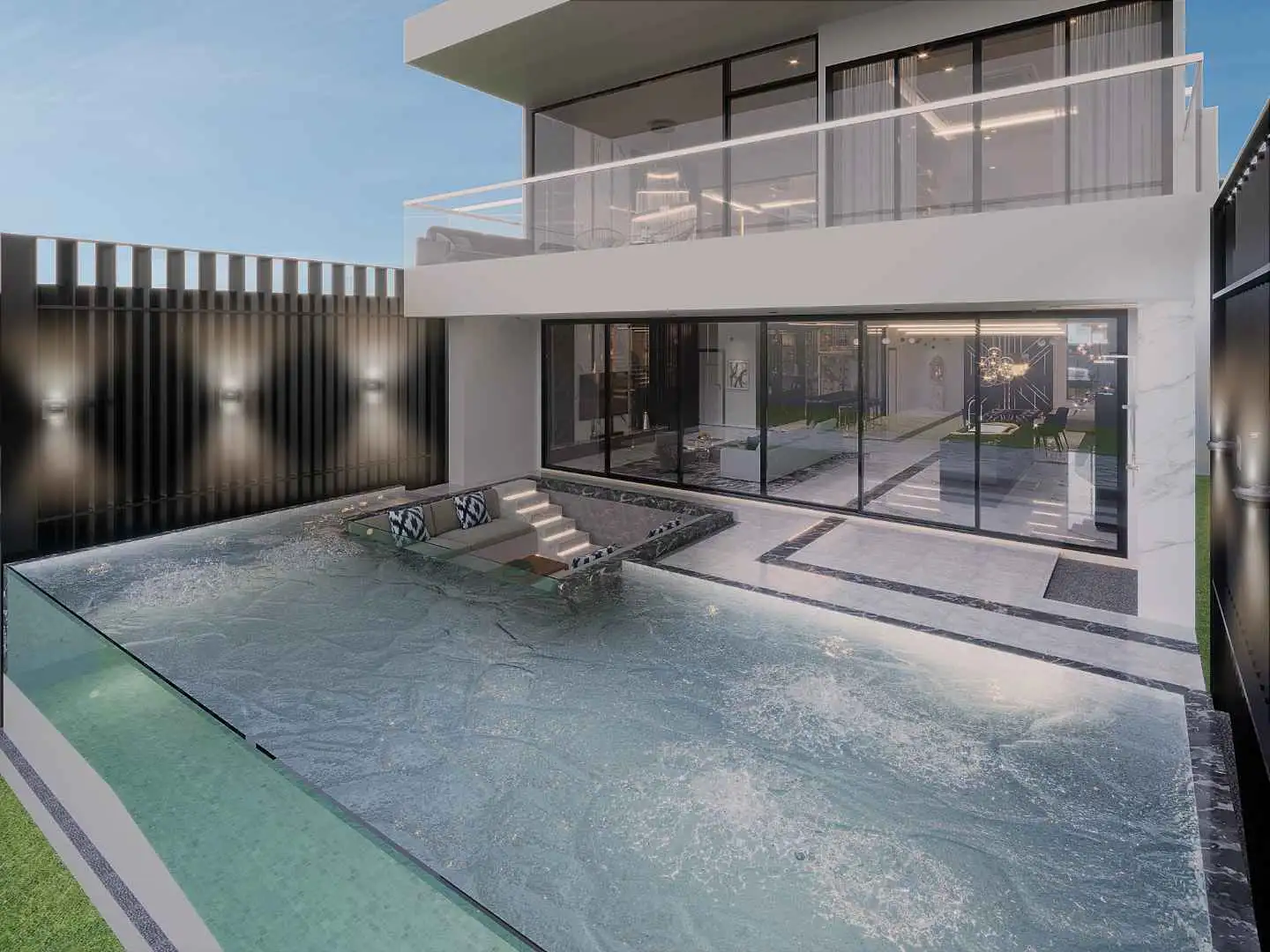 Exterior view of Serenity Villa