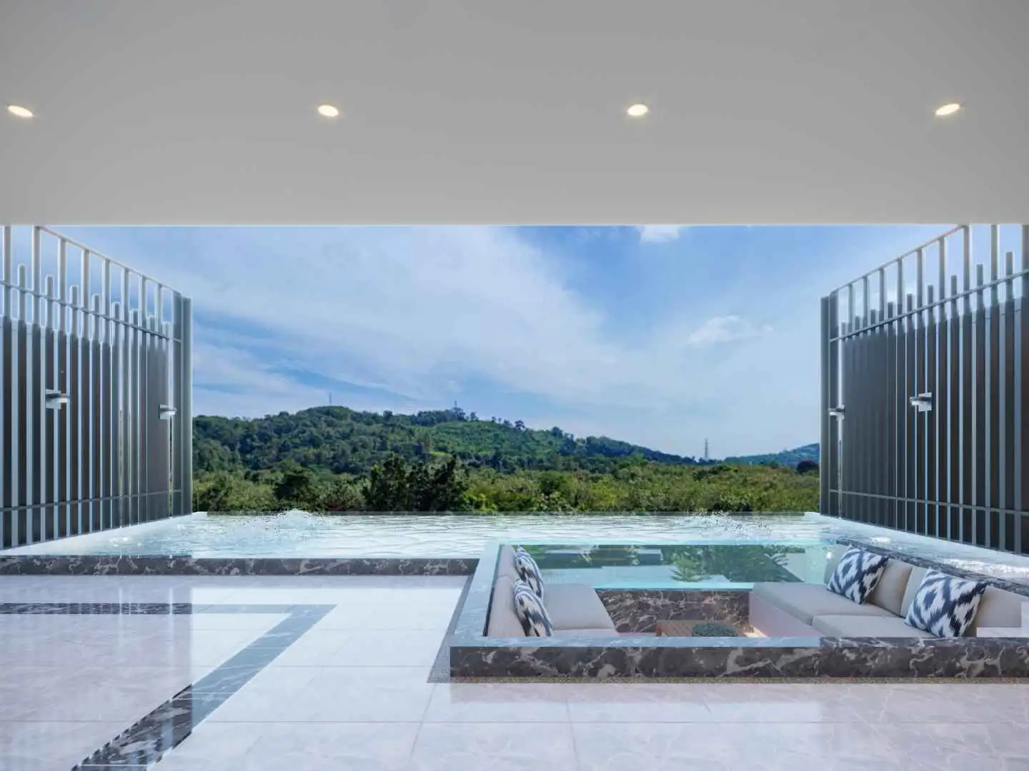 Exterior view of Serenity Villa