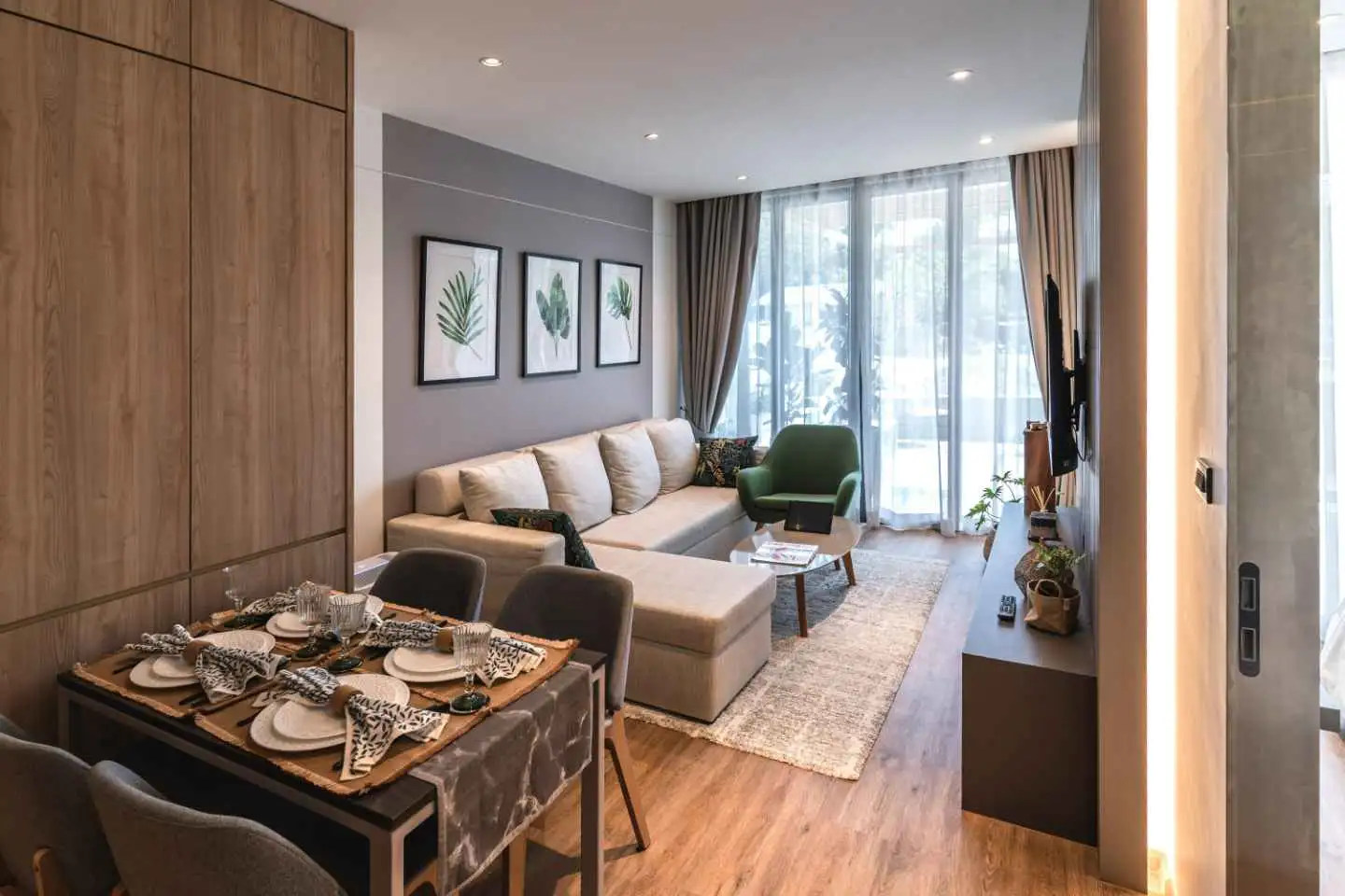 Exterior view of Layan Green Park - 1 Bedroom
