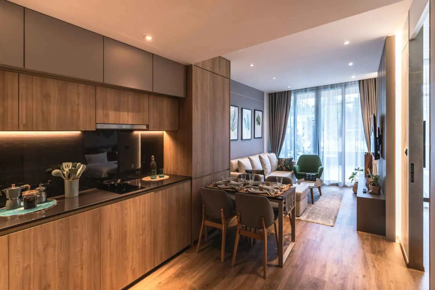 Exterior view of Layan Green Park - 1 Bedroom