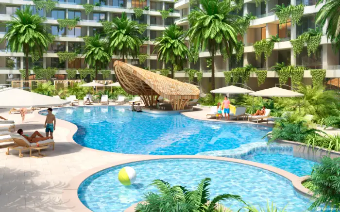 Interior view of Layan Green Park - 1 Bedroom