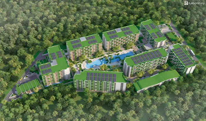 Interior view of Layan Green Park - 1 Bedroom