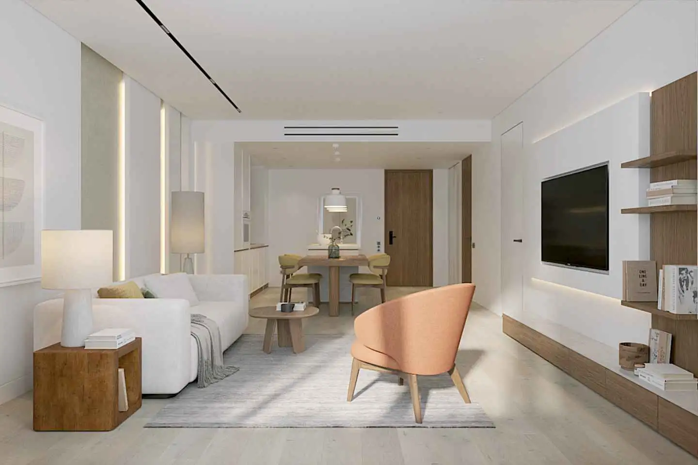 Interior view of Layan Green Park - 2 Bedroom Duplex