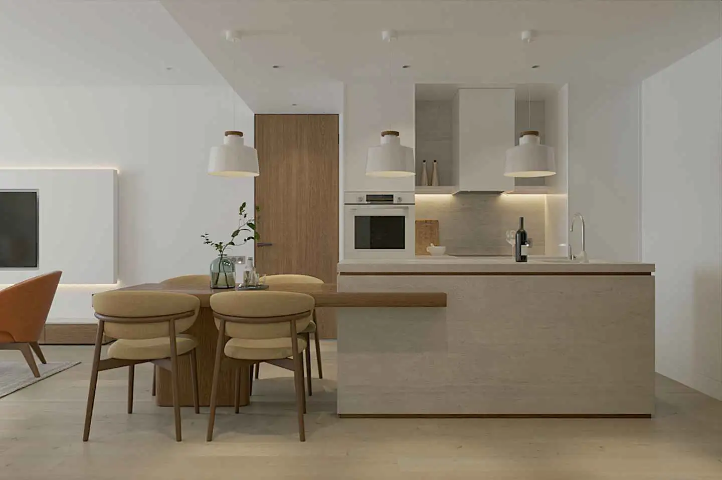 Interior view of Layan Green Park - 2 Bedroom Duplex