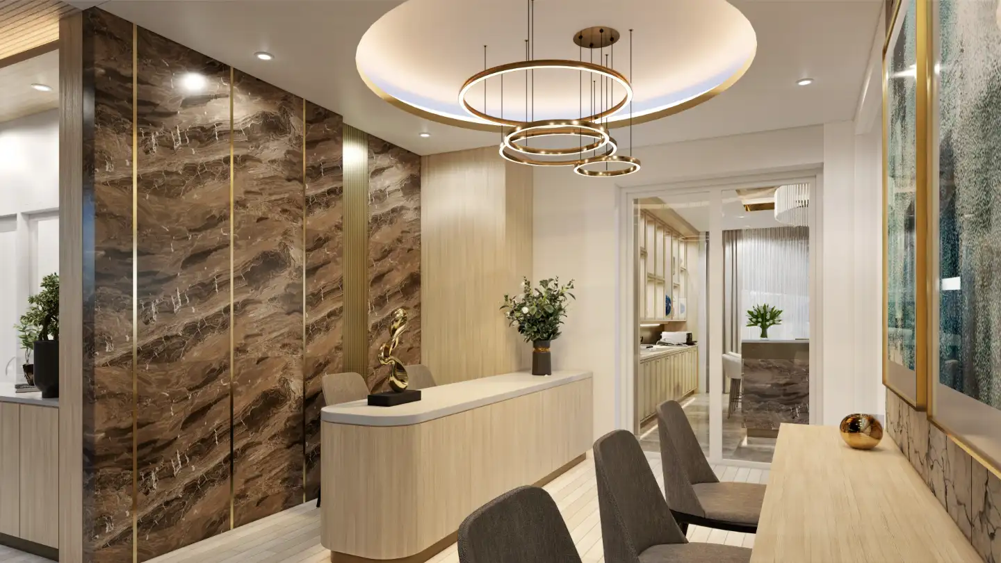 Interior view of The City Condo - 3 Bedroom