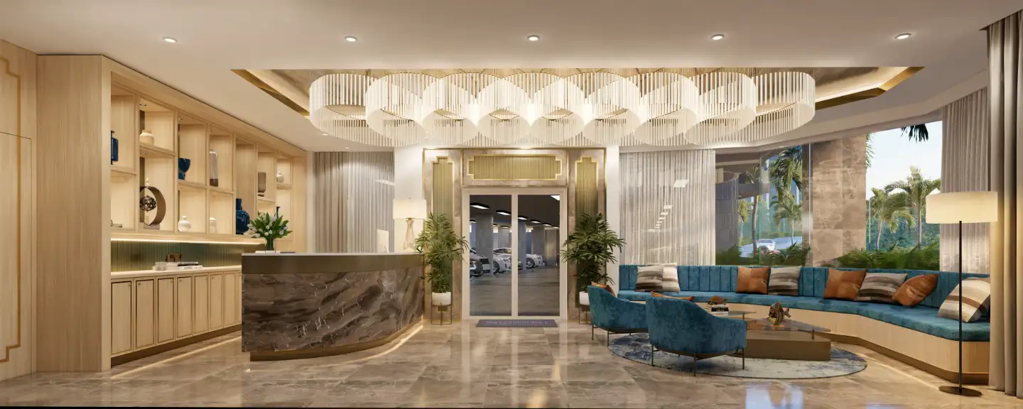 Interior view of The City Condo - 3 Bedroom