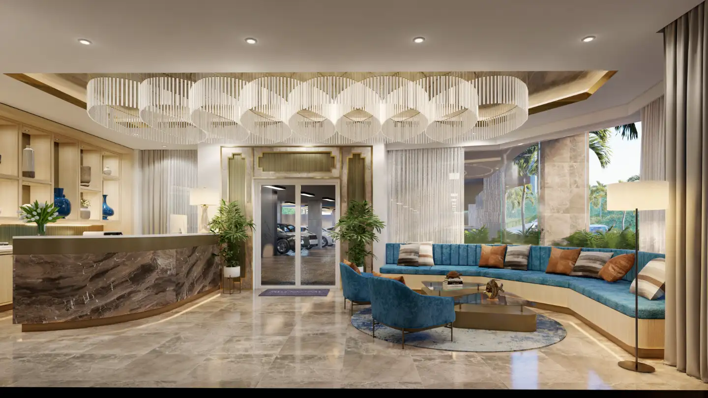 Interior view of The City Condo - 3 Bedroom