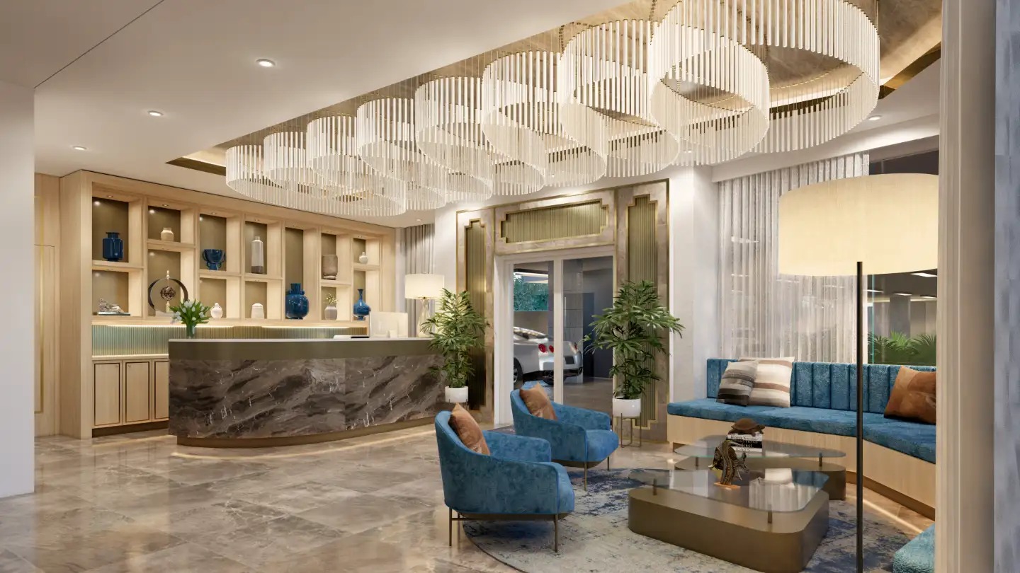 Interior view of The City Condo - 3 Bedroom