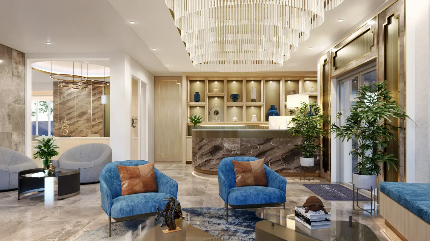 Interior view of The City Condo - 3 Bedroom