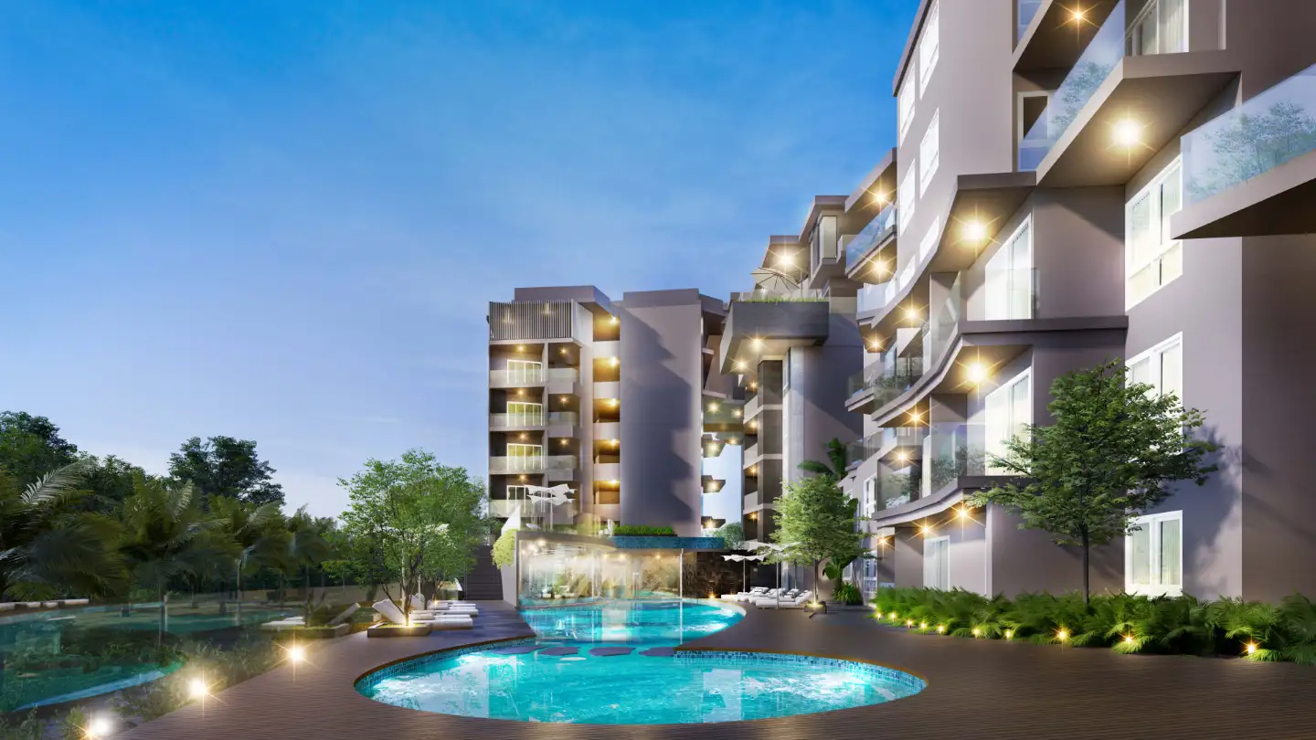 Interior view of The City Condo - 3 Bedroom