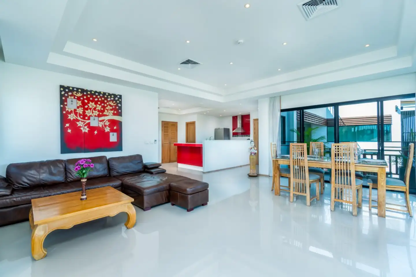 Exterior view of 3-Bedroom Surin Sabai Sea View Penthouse for Sale