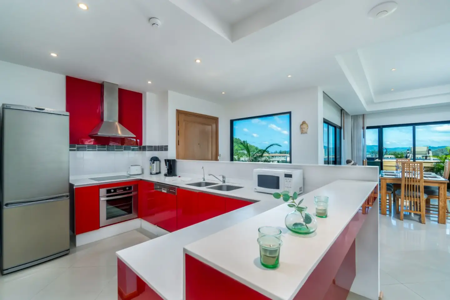 Exterior view of 3-Bedroom Surin Sabai Sea View Penthouse for Sale