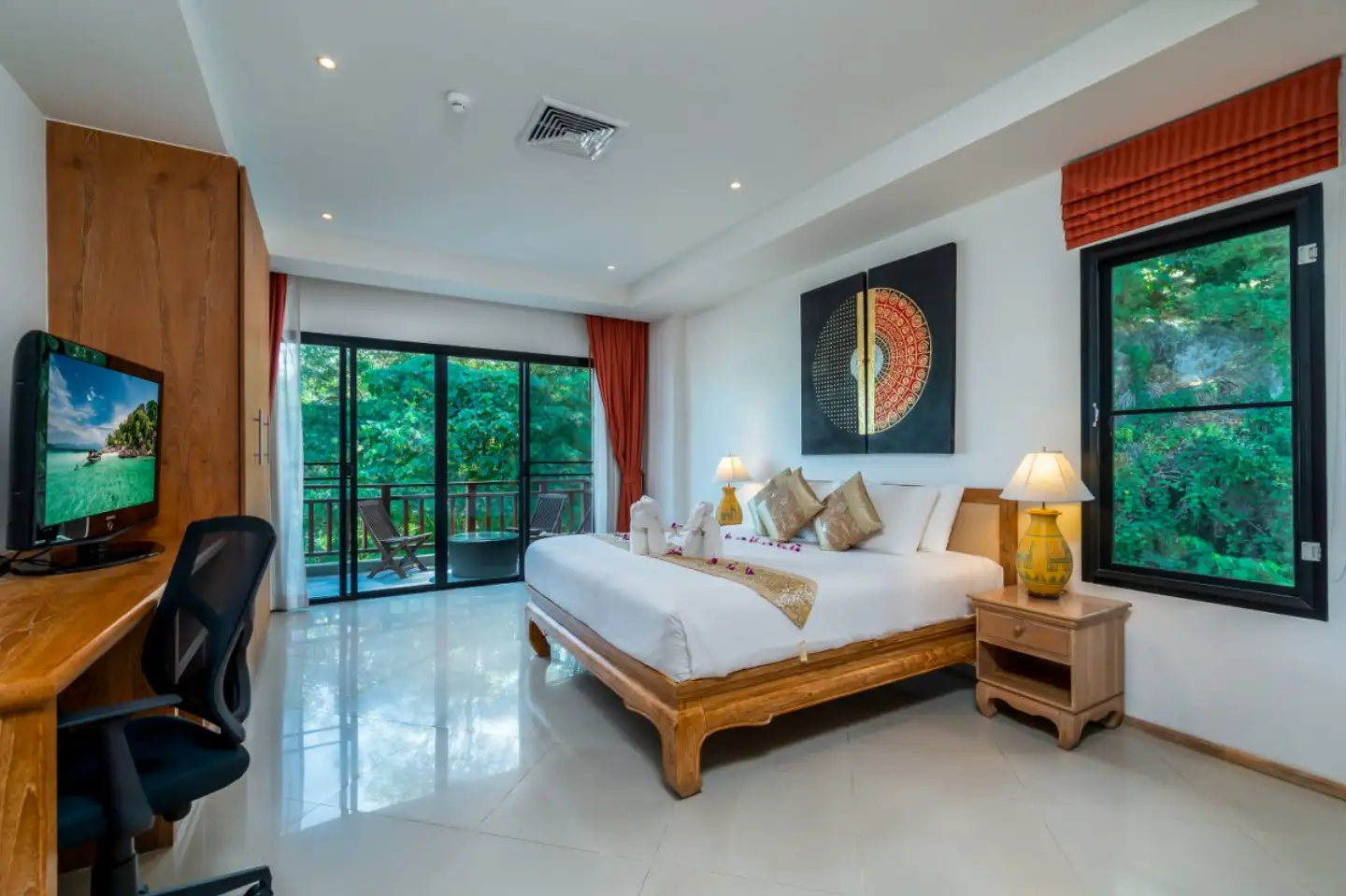 Exterior view of 3-Bedroom Surin Sabai Sea View Penthouse for Sale