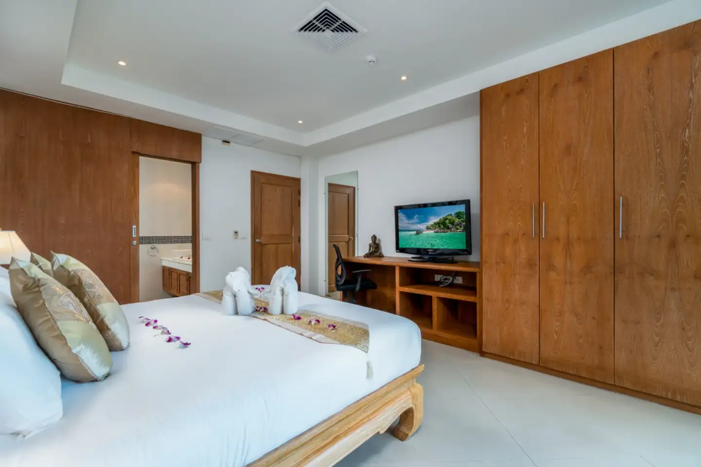 Exterior view of 3-Bedroom Surin Sabai Sea View Penthouse for Sale