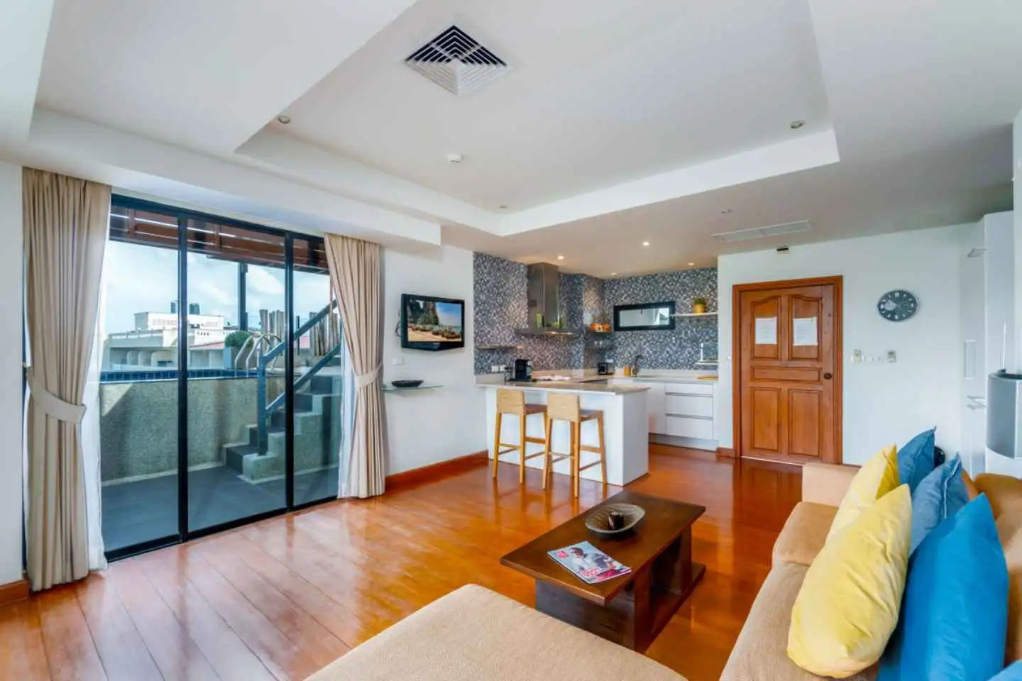 Exterior view of Foreign Freehold 2 Bedroom Condo with Plunge Pool in Surin Sabai
