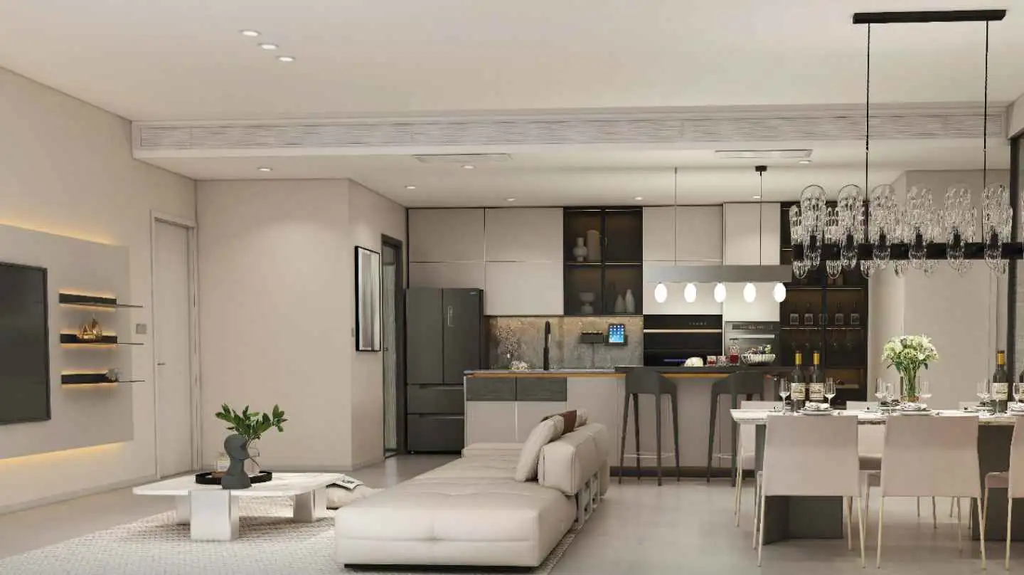 Interior view of Clover Estate - Type C