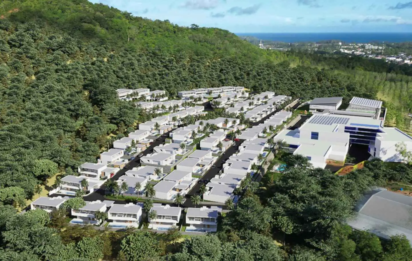 Interior view of Clover Estate - Type C