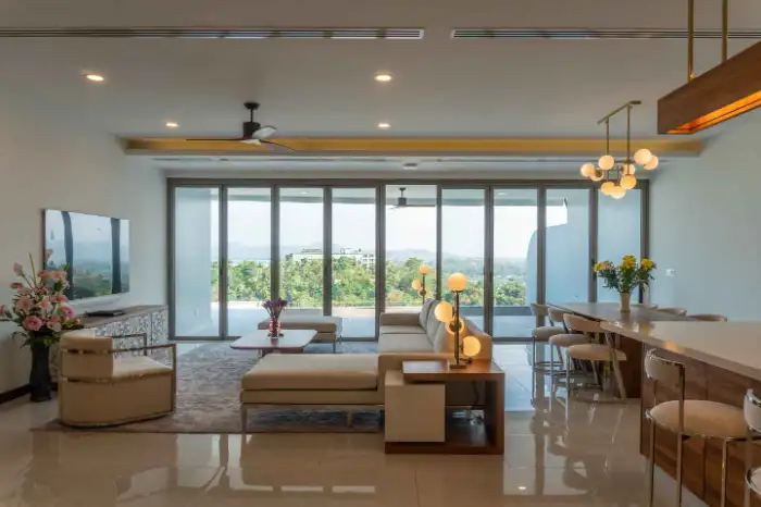 Exterior view of Luxury 2 Bedroom Condo with Private Pool for Sale in Andamaya Surin