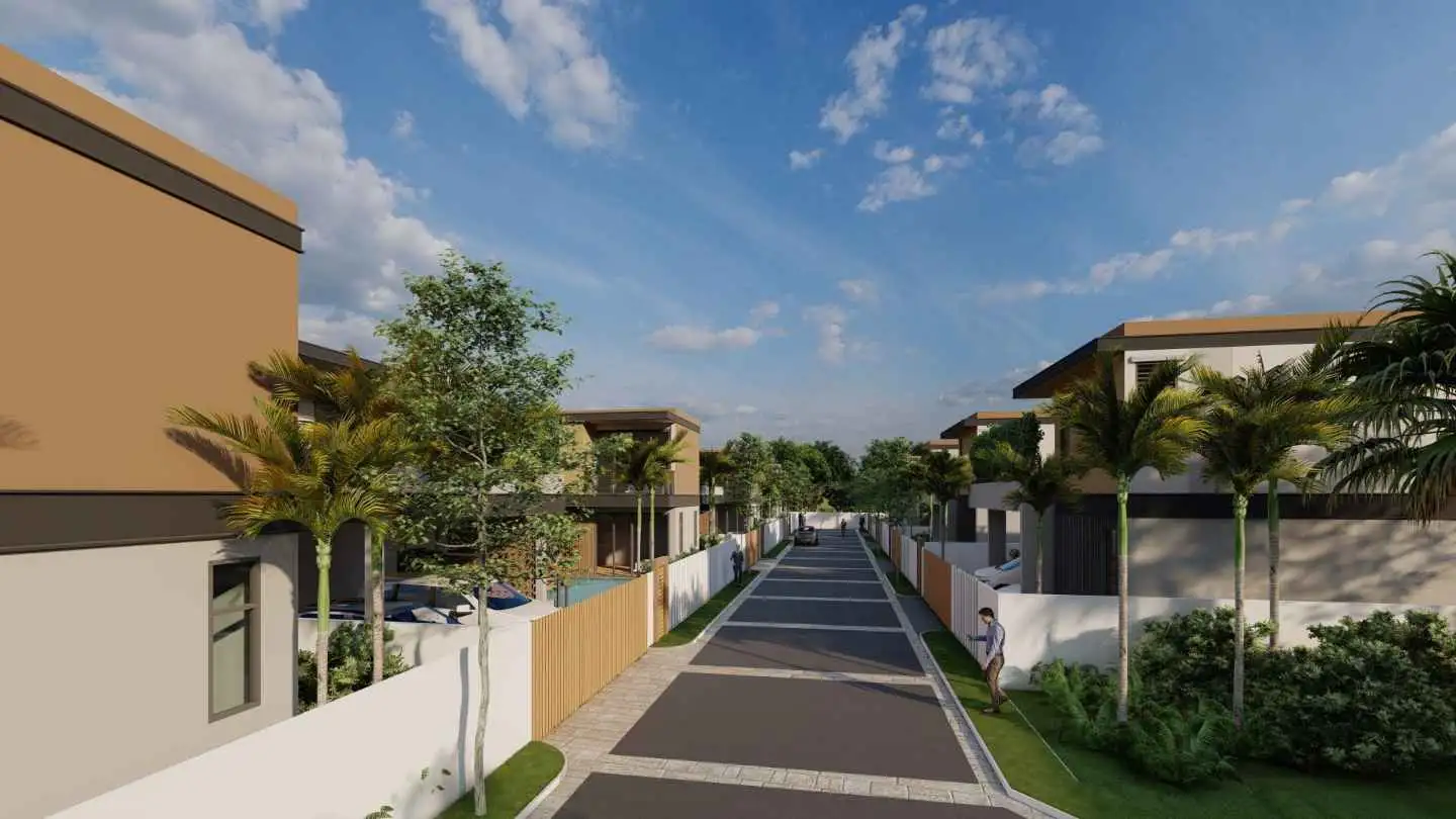 Interior view of Larger 3-Bed Pool Villa for Sale in Le Villas & Residence Lake in Layan