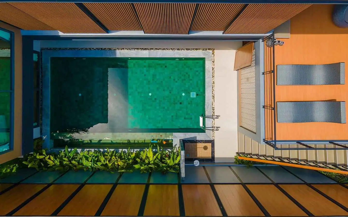 Interior view of Larger 3-Bed Pool Villa for Sale in Le Villas & Residence Lake in Layan
