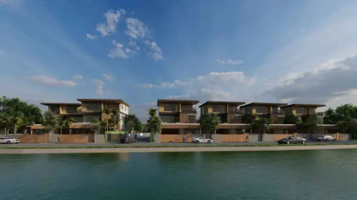 Interior view of 3-Bedroom Pool Villa for Sale in Le Villas & Residence Lake in Layan