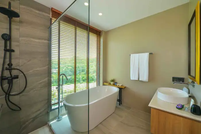 Interior view of 3-Bedroom Pool Villa for Sale in Le Villas & Residence Lake in Layan