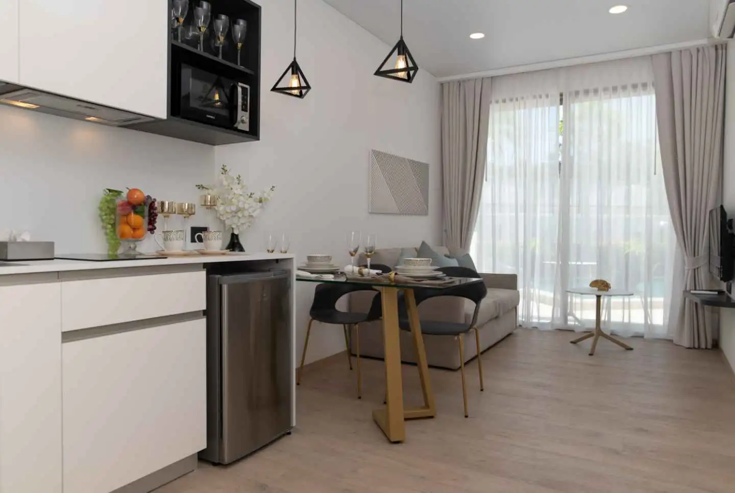 Interior view of The One Condominium - 1 Bedroom