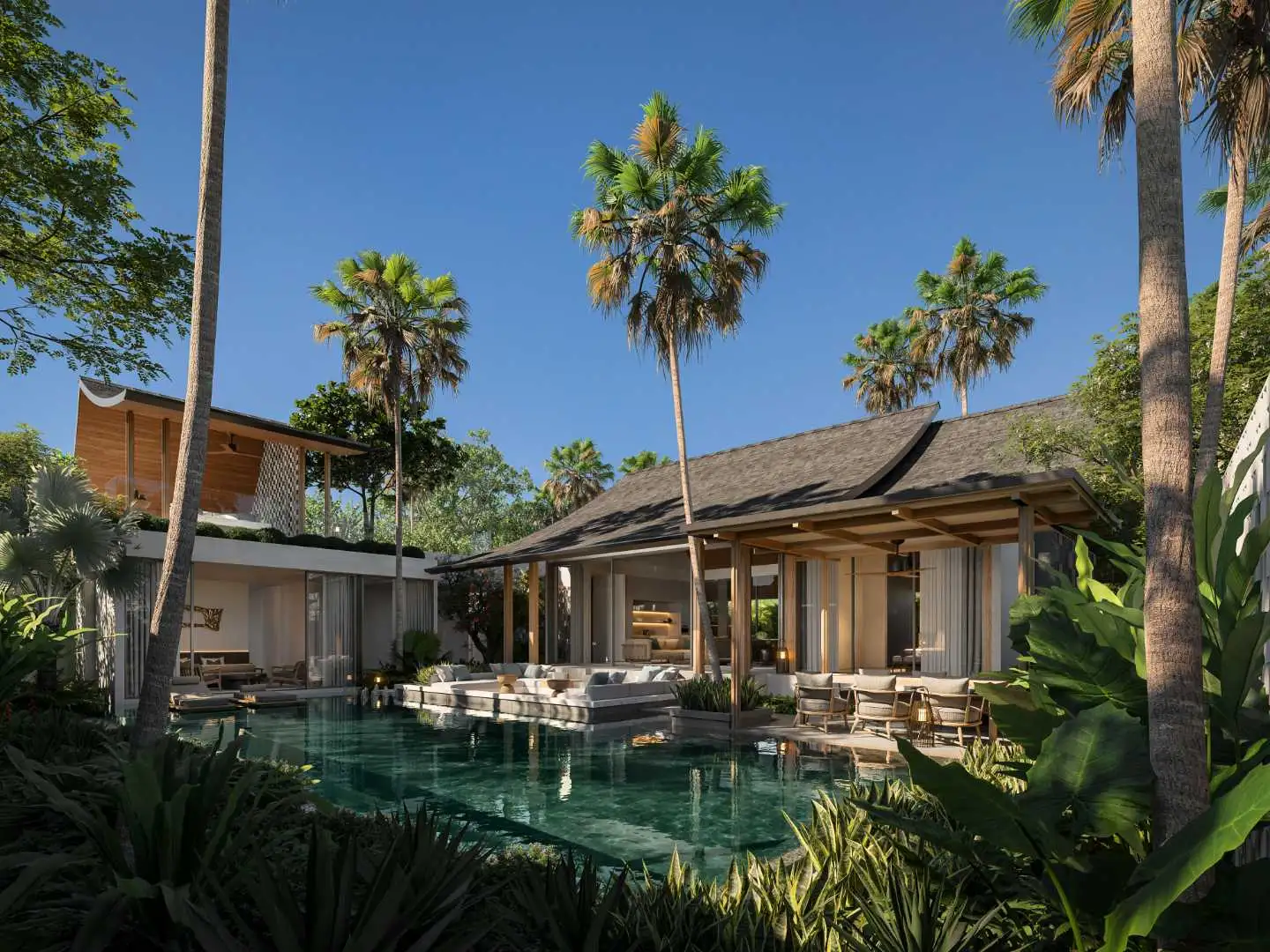 Interior view of Pavara Villas - Large 4 Bedroom